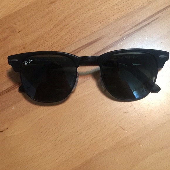 all black clubmaster sunglasses